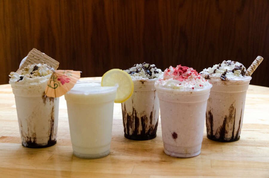 Blizzard treat with cookie pieces